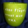 Mega große Tasse mit Spruch Engel ohne Flügel nennt man Oma,700ml,groß,Teetasse,Kaffeetasse Bild 2