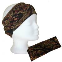 Turban Haarband Frauen Stirnband zum Wickeln Herbst Bild 1