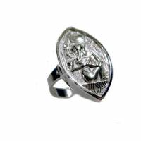 Ägypten Ring Silber 925 Amulett Hyroglyphen Götter Bild 1