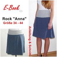 E-Book - Rock "Anna" Gr. 34-44, Nähanleitung und Schnitt Bild 1