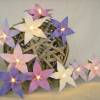 Lichterkette Sternchenblüte Lavendel, LED Lichterkette Kinderzimmer, Geschenk Einschulung Bild 1