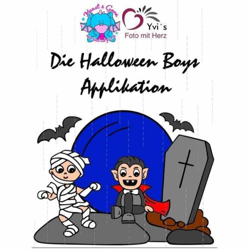 Applikationsvorlagen HalloweenBoys