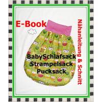 E-Book - BabySchlafsack,Pucksack,Strampelsack, Nähanleitung und Schnitt Bild 1