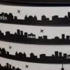 Berlin Skyline Webband schwarz/weiß Bild 3