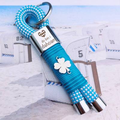 Schlüsselanhänger "Do bin i dahoam"