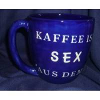 Mega große Tasse Kaffee ist sex aus dem Becher 700ml Valentinstag,Frühstück Bild 1