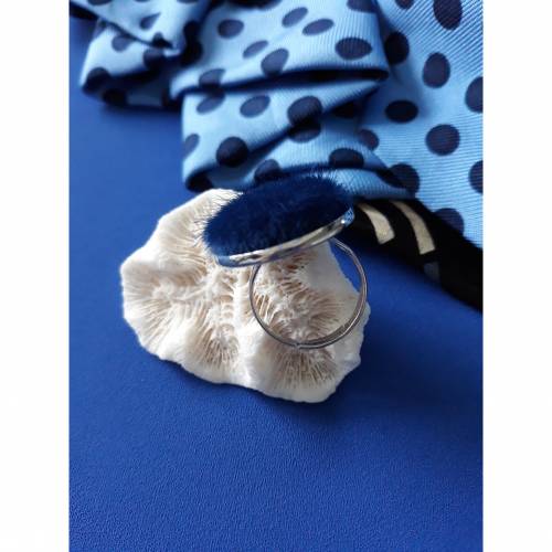 (Kunst-)Pelzchen-Ring "Kleine Streicheleinheit"