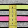 Jersey Stoffe gemustert Streifen Jerseystoffe Kinderstoff neon Bild 3