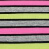 Jersey Stoffe gemustert Streifen Jerseystoffe Kinderstoff neon Bild 4