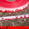 Essen Skyline Webband rot/weiß Bild 2