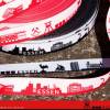 Essen Skyline Webband rot/weiß Bild 4