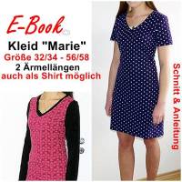 E-Book - Kleid oder Shirt "Marie", Nähanleitung und Schnitt Bild 1