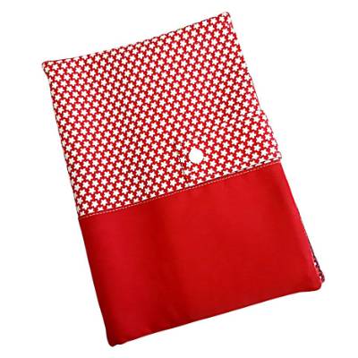 Ringbuchorganizer DIN A5, Schreibmappe rot geblümt