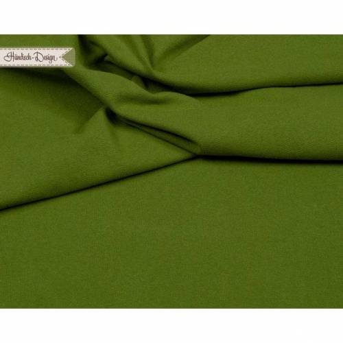 Bündchen glatt moosgrün Stoffalux