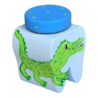 Milchzahndose Zahndose für Milchzähne Krokodil Bild 1