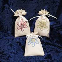 Lavendelsäckchen mit Blumenmotiv Bild 1