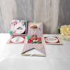 Explosionsbox Hochzeit, Geldgeschenk, Hochzeit, Hochzeitsgeschenk, Pop up Box, lila rosa Bild 8