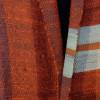 Handgewebter Schal aus Alpaka, Merino in XL Bild 7