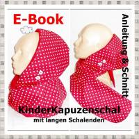E-Book - KinderKapuzenschal lang, Nähanleitung und Schnitt Bild 1