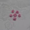6 Stück Satinrosen rosa, 12 - 15 mm Bild 2