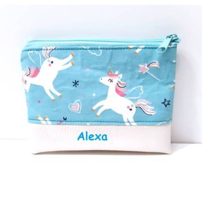 Kinder Geldbörse, Kindergeldbeutel, Schlüsseletui, personaliesierbar