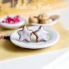 Zimtstern Mini - Ohrstecker Miniaturefood - Weihnachten - Mini - Cookies Bild 4
