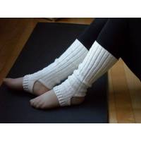 Yogasocken, Ballettsocken, Pilates-Socken, Wolle, Seide, handgestrickt Bild 1