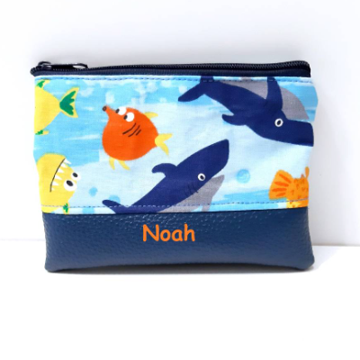 Kinder Geldbörse, Kindergeldbeutel, Schlüsseletui, personaliesierbar