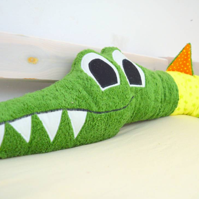 E-Book Bettschlange Krokodil Holgar - Nähanleitung und Schnittmuster