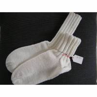 Socken - Gr. 44 - extra dick, 8fädig - handgestrickt Bild 1