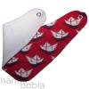 Babyset Mütze und Halstuch mit Booten auf rot, maritim Bild 4