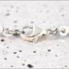 Süsswasserperlen Armband  2 -4 mm mit 925 Silber, Brautschmuck Bild 5