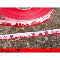 10m Essen Skyline Webband rot/weiß Bild 1