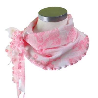 Brautaccessoires Brauttüll Loop Halstuch Feintüll Hochzeit 