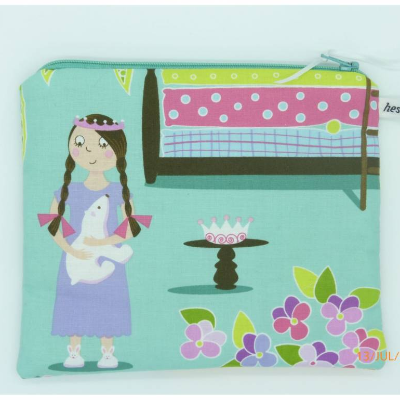 Mäppchen Prinzessin auf der Erbse Unikat Handarbeit