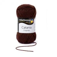 Catania Baumwolle Garn Schachenmayr kaffee 162 Bild 1