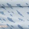 20cm Doubleface-Canvas „Toy Fabrics – Fische“ weiß/graublau 24,90EUR/m kokka Bild 3