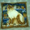 Kissenhülle "Birma Katze"  40 x 40 cm Bild 2