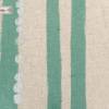 20cm Wachstuch „Stripe – echino“ natur/mint/silber 32EUR/m kokka echino Bild 3