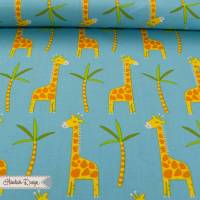0,50m BW „Giraffen – Stay Wild“ 17EUR/m 3 Wishes Fabric Bild 1