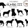 Schäferhund, Impfpasshülle für Dein Haustier, personalisierbar, Variante zum Aufklappen möglich, aus Wollfilz, von Dieda Bild 5