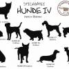 Schäferhund, Impfpasshülle für Dein Haustier, personalisierbar, Variante zum Aufklappen möglich, aus Wollfilz, von Dieda Bild 6