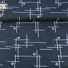 20cm Bio-BW „MERRY HATCH dusk  – Merryweather" Gitter anthrazit 22,90EUR/m birch fabric Bild 3
