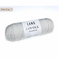 JAWOLL Sockenwolle warmes hellgrau LANG YARNS Bild 1