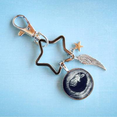 Personalisierter Schlüsselanhänger Sternenkind