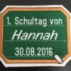 1. Schultag - AUFNÄHER + Namen + Datum / Schulkind Bild 4