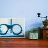 Holzbild - Schweißerbrille Steampunk 20x30 cm, Wanddeko Shabby Style vintage retro modern Dekoration Wandbild Bild 5