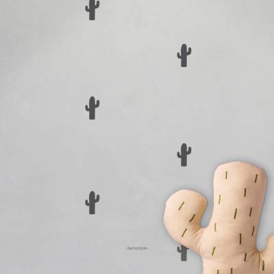 Wandsticker Wandtattoo  "Kaktus" 3 Größen wählbar