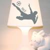 Kinderlampe, Tischlampe "Fußballer mit Namen" Schlummerlampe personalisierbar mit Namen Bild 2