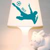 Kinderlampe, Tischlampe "Fußballer mit Namen" Schlummerlampe personalisierbar mit Namen Bild 5